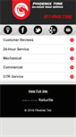Mobile Screenshot of phxtire.com