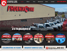 Tablet Screenshot of phxtire.com